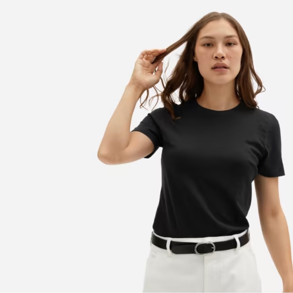 EVERLANE Organic Cotton Crew Neck T-Shirt